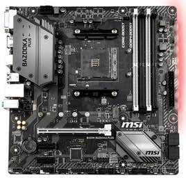 msi b450m bazooka plus ам4 материнская плата