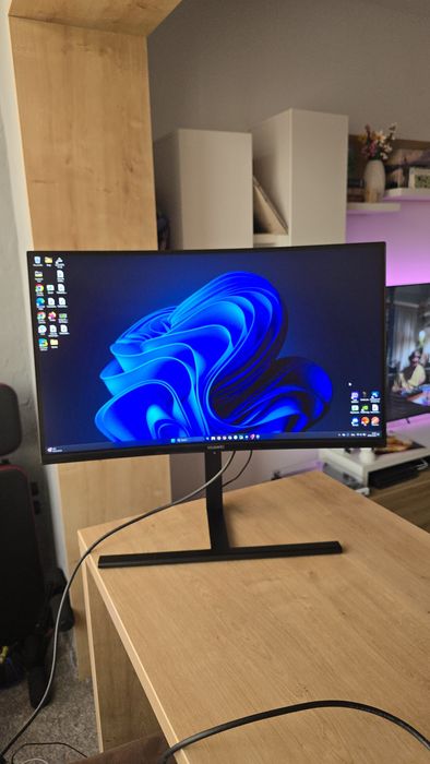 Monitor Curbat Gaming LED VA Huawei Mateview GT 27'' QHD, 165Hz, 1500R