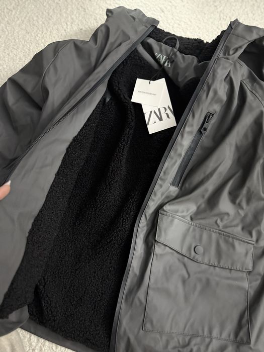 Jacheta imblanita si impermeabila Zara-140cm