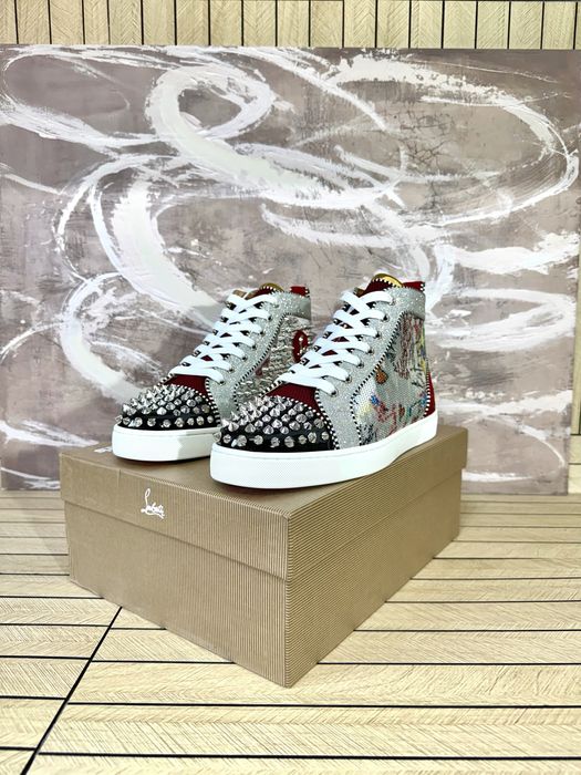 Christian Louboutin High Graffiti Spikes