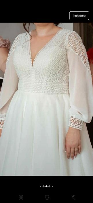 Rochie de mireasă tradițională – elegantă!