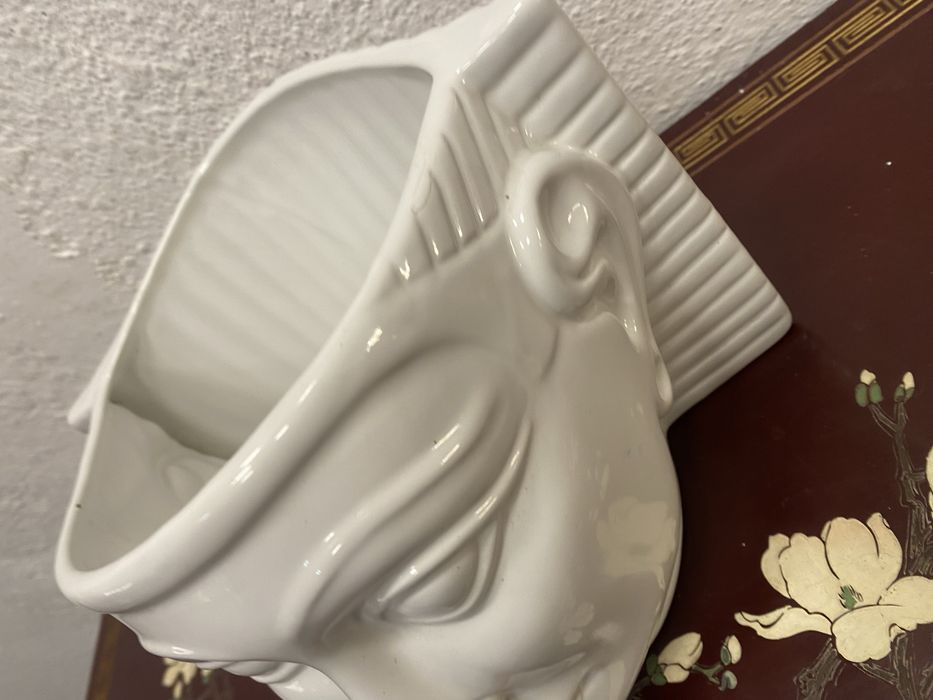 Италианска порцеланова капшпа във формата на глава