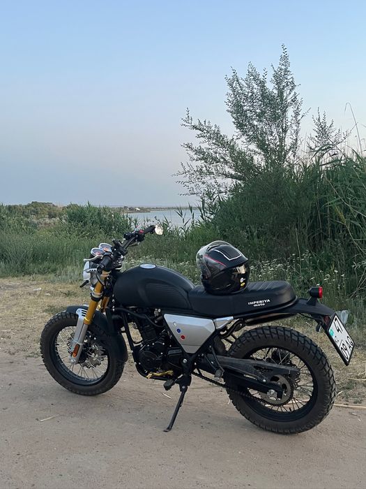 Мотоцикл империя мото скрамблер