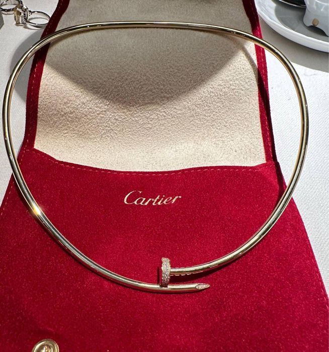 Колье золотое Cartier