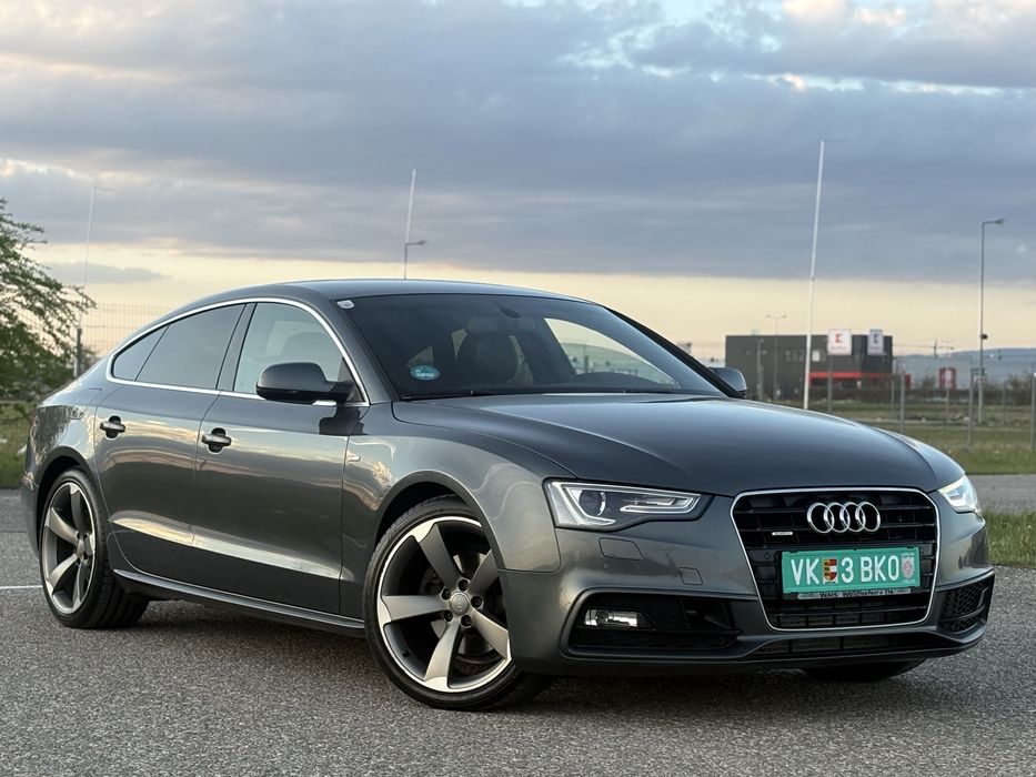 Audi A5 ~ 2014 ~ 3 X S-Line ~ Quattro ~ 2.0TDI 177CP ~ Distronic ~ Jante ROTOR ~ Stare Perfecta ~ LED ~ Xenon ~