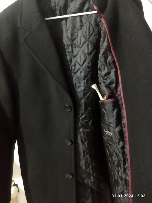 Мужское кашемировое пальто