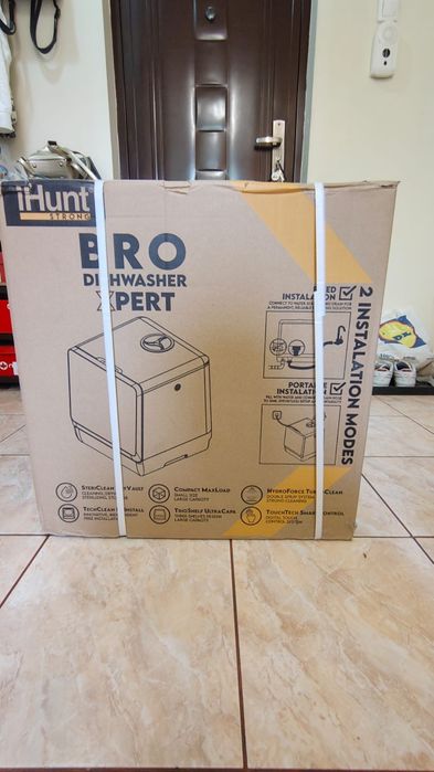 Mașină de spălat vase compactă iHunt Bro Dishwasher Xpert – NOUĂ, sigilată, nefolosită
