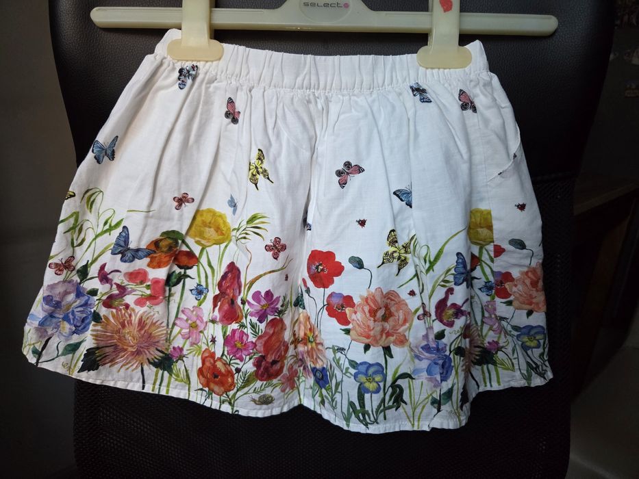 Fusta H&M mar 98-104, 2-4 ani, stare f buna