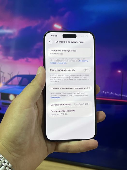 Телефон iPhone 15 Pro Max