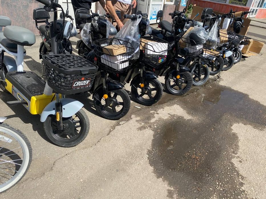 Электровелосипед электроскутер