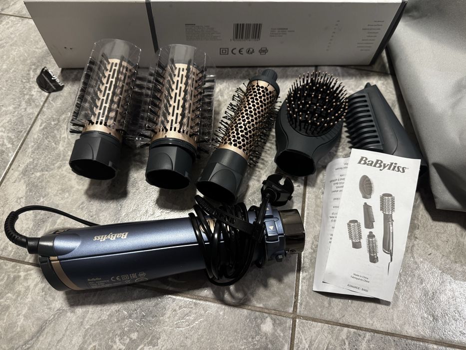 Perie rotativa Babyliss  Cristina Ich  style pro 1000  5 accesorii