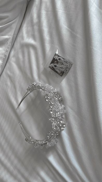 Ободок на свадьбу, украшение