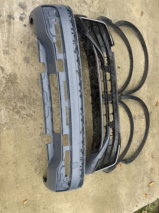 Spoiler grila bara fata ornamente aripa tiguan 2 facelift