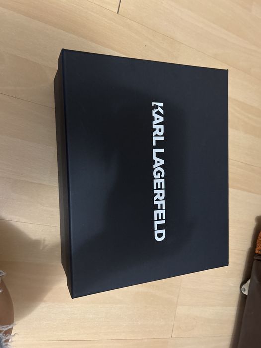 Sneakers Karl Lagerfeld Kapri Ikonici Negri – Noi, Neprobați, Pachet Complet