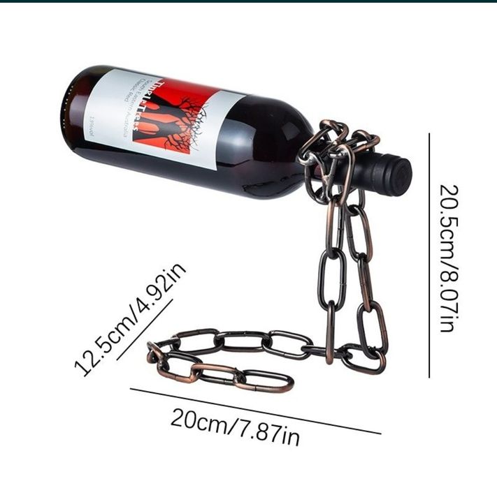 Держатель для бутылки "Цепь" "Верёвка"