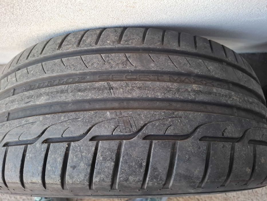 Лети джанти 17 5х112 с гуми Dunlop 225 45 17 dot0524