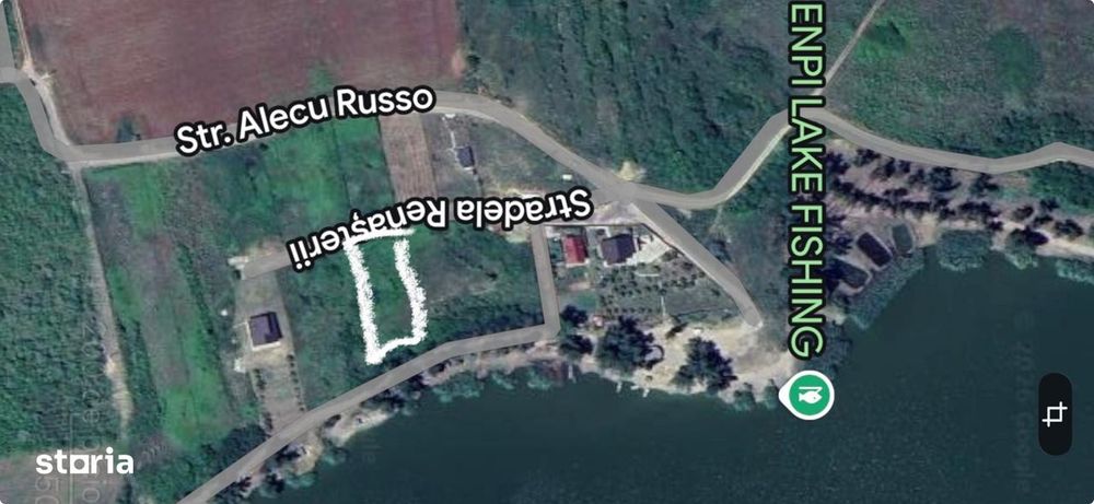 950 mp , pe malul lacului Dorobant / Sorogari
