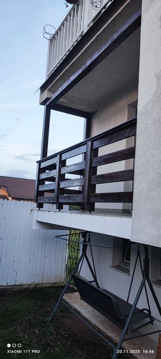 Vând structură de lemn pentru balcon / terasă.
