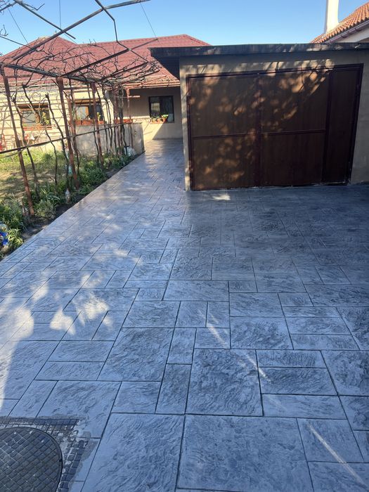 Beton amprentat simplu maturat