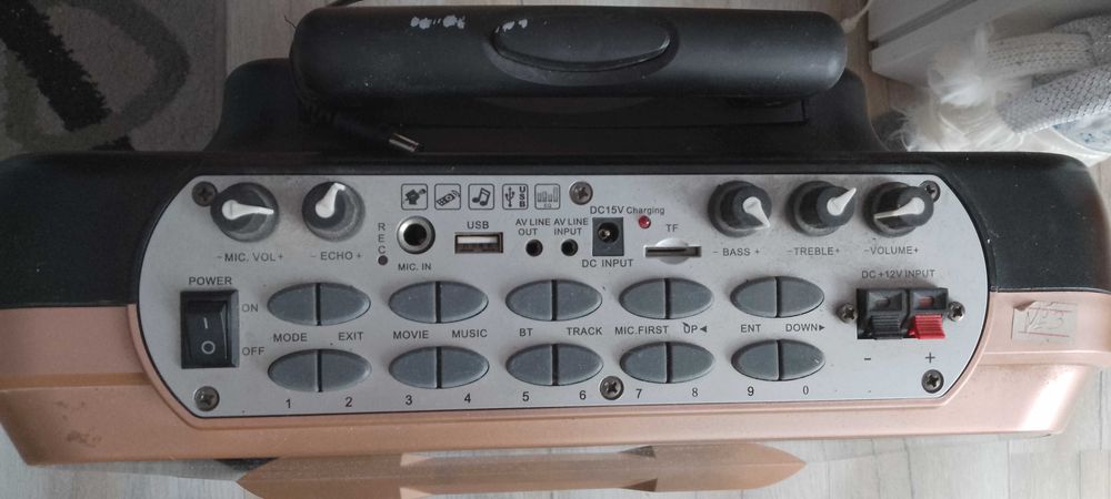 Преносима тонколона MBA-Караоке