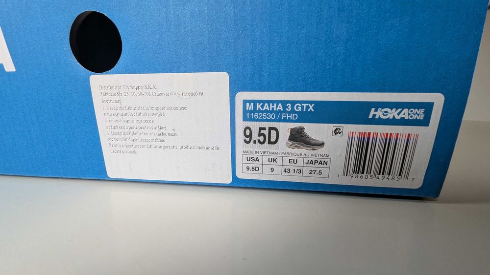 Bocanci trekking / hiking barbati Hoka Kaha 3 GTX SS 2026