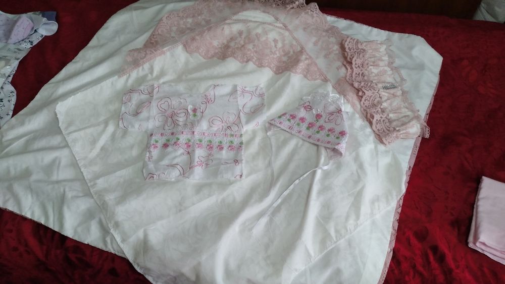 Конверт летний для новорожденных