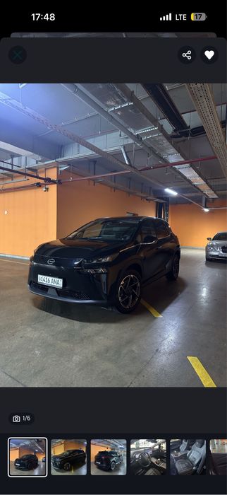 Спочно Gac aion v plus сотилади.