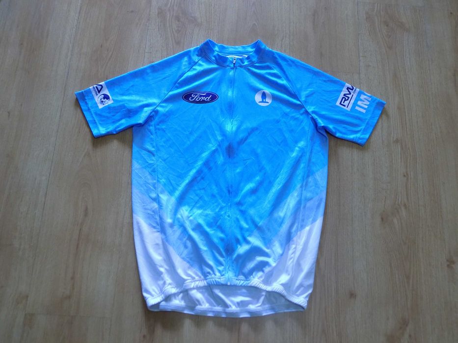 вело джърси ford/poli тениска шосейно колоездене мъжко оригинално L/M