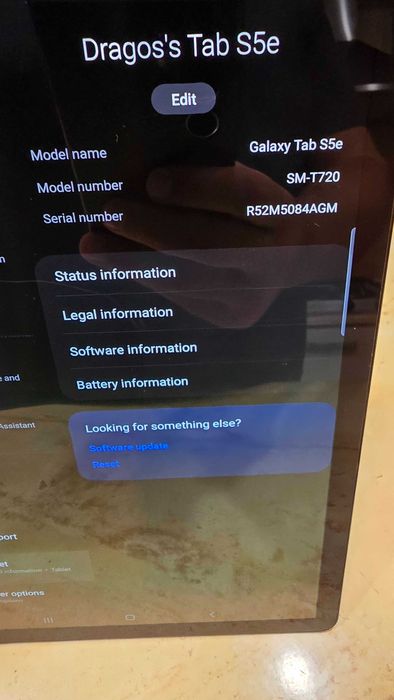 Tableta Samsung Galaxy Tab S5e 4GB/64GB