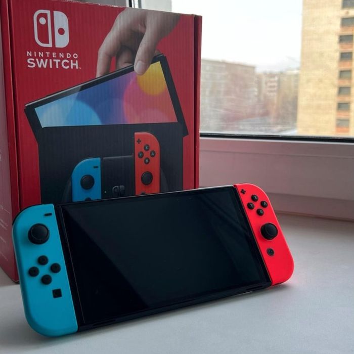 Прошитый Nintendo Switch Oled