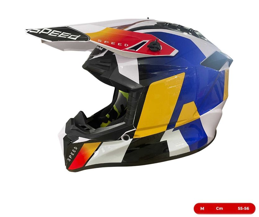 Мотокрос каска за мотор, ендуро, велосипед и ATV - XS, S, M