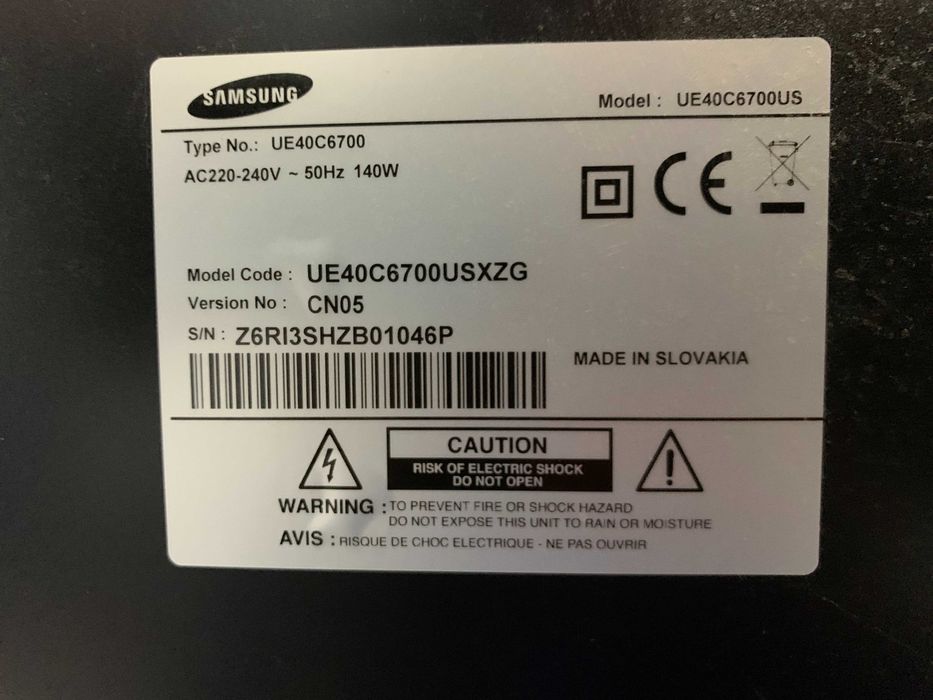 LED  tv   Samsung UE40C6700 / за части/