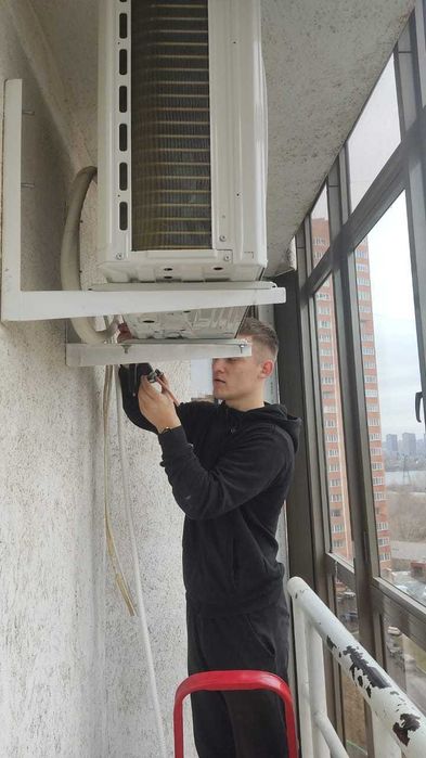 Установка кондиционера