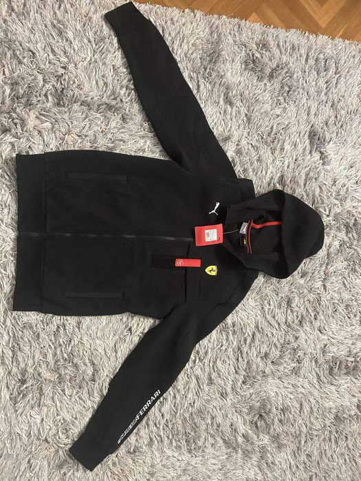 Bluza sport barbati, Puma Ferrari, , cu fermoar, slim fit, S