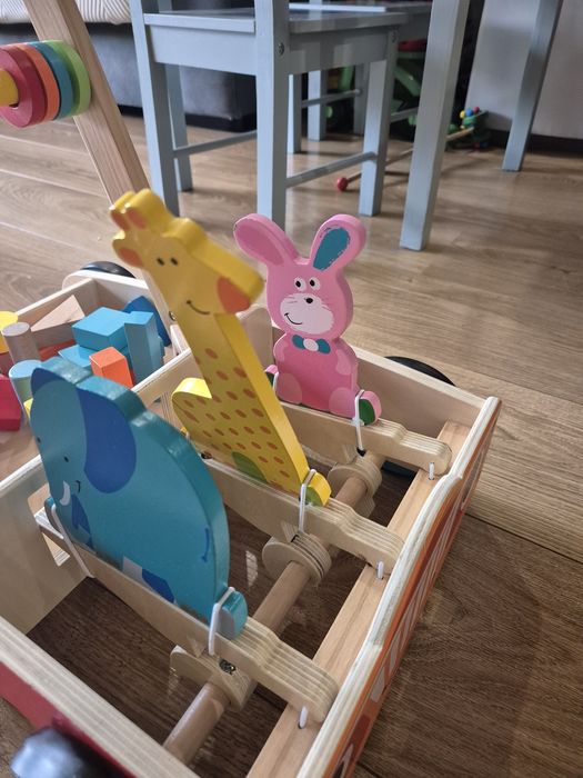 Дървена проходилка Smart Baby
