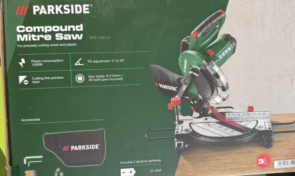 Ferestrau circular 1500w Parkside