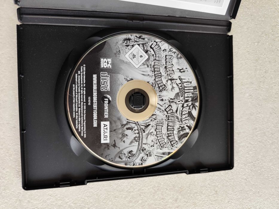 Roller coaster tycoon 3 WILD! диск