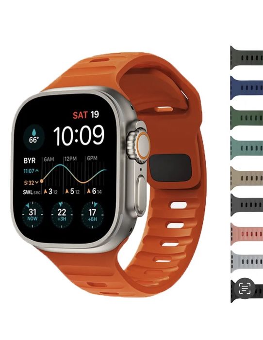 Curea Apple Iphone Din Silicon Pin Metalic Gauri Drepte Folie Silicon