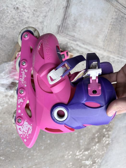 Oxelo ролери + всички протектори 32-34 номер