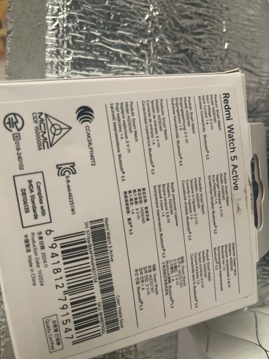 Часы redmi watch 5 active