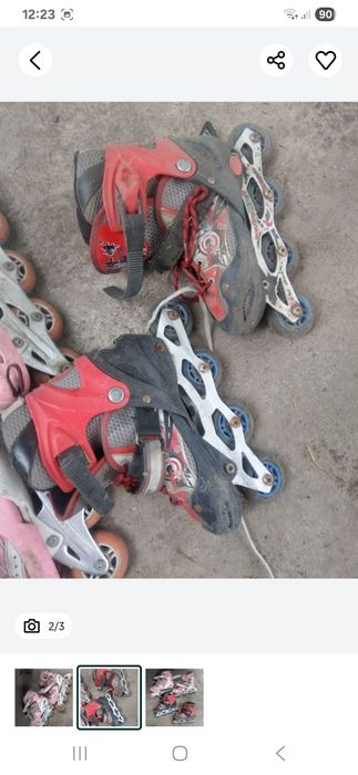 Продам ролики для мальчика и девочки