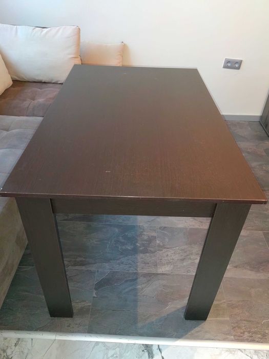 Кухненска маса цвят венге