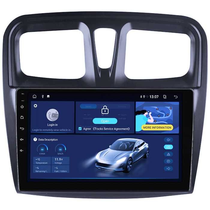 Navigatie Renault Logan 2014-2019,Android 14, 9 INCH, 4GB RAM/64GB ROM