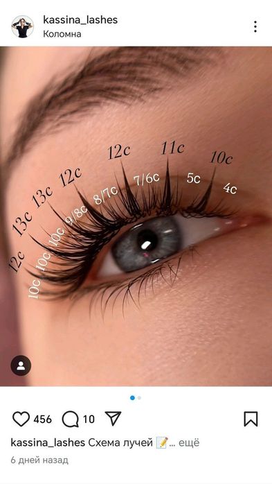 Модели Наращивания ресниц