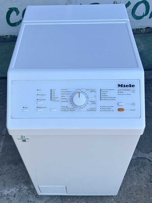 Miele W604 Softtronic пералня с горно зареждане –  Гаранция