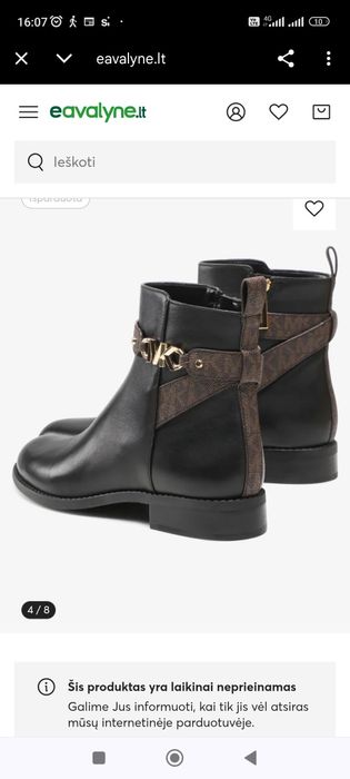 Дамски оригинални боти Michael Kors, 36 номер