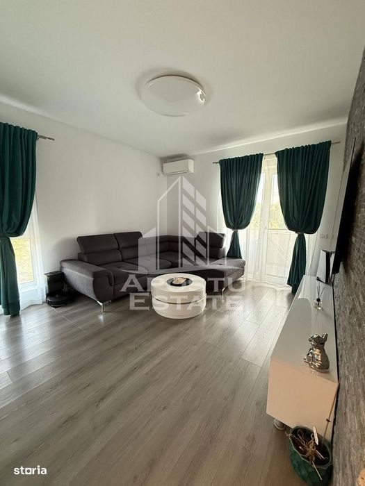 Apartament de inchiriat 2 camere, AC, , centrala proprie, Giroc, Timis