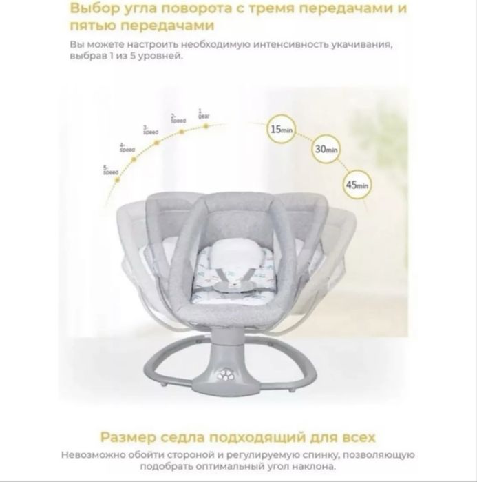 Шезлонг для новорожденных