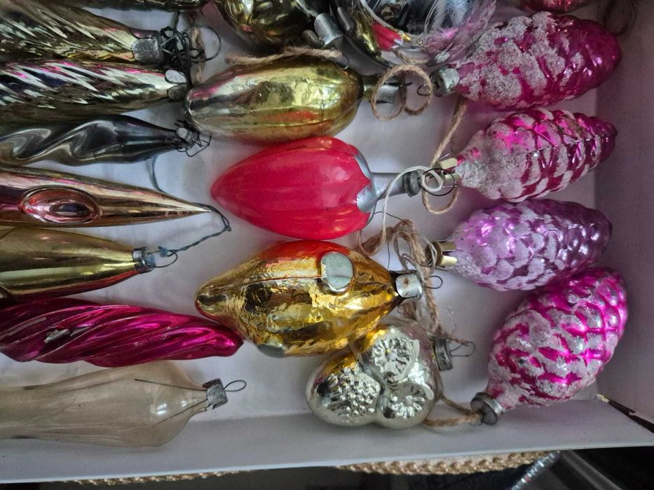 Елочные советские игрушки