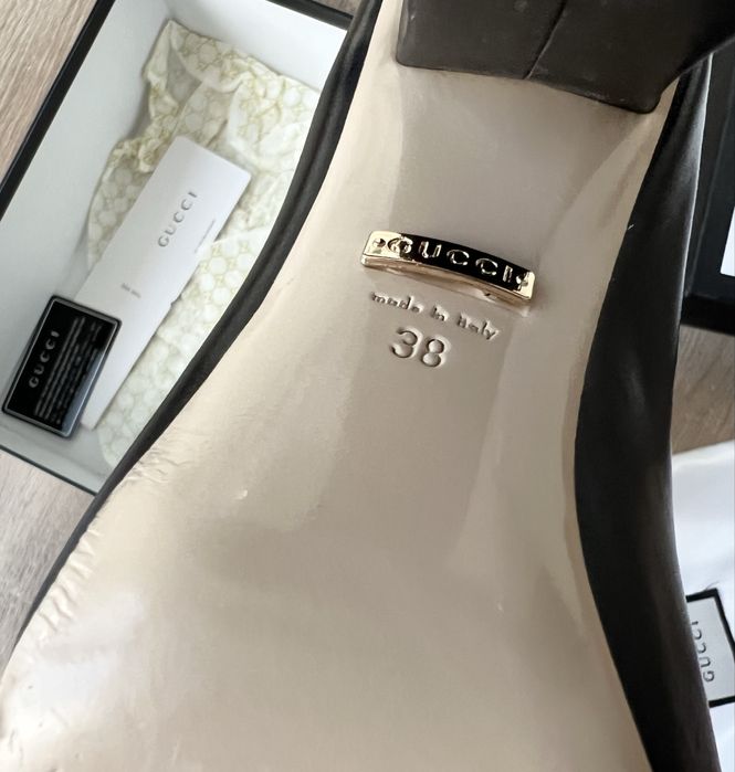 Кожаные туфли Gucci премиум качества